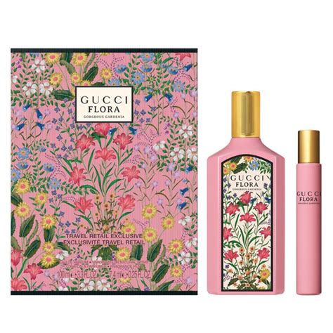 gucci flora 100ml gift set|Gucci Flora gorgeous gardenia set.